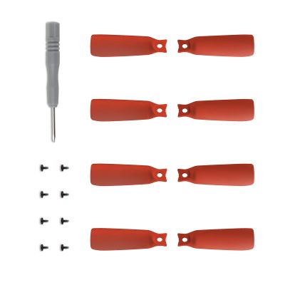 8X Propellers for DJI Flip Drone Accessories Quick-Release Blades Red