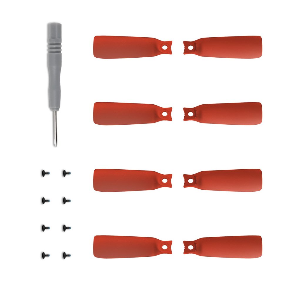 8X Propellers for DJI Flip Drone Accessories Quick-Release Blades Red
