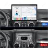 13 Inch QLED Touch Screen 8 Core 4+32GB Android Car Radio for Jeep Wrangler JK 2011-2017 Radio Upgrade Dash Kit Built-in Car-Play Android Auto GPS Navi view 2