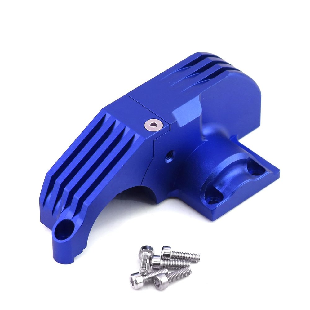 Blue Aluminum Gear Covers Replace for Traxxas MAXX 4S Truck 1/10 89086-4 RC Car