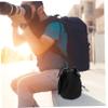 Angoily 4Pcs Camera Lens Pouch Protective Case for Camera Lenses Durable Photography Accessories with Drawstring Design Versatile Lens Cover Bag for Professionals view 3