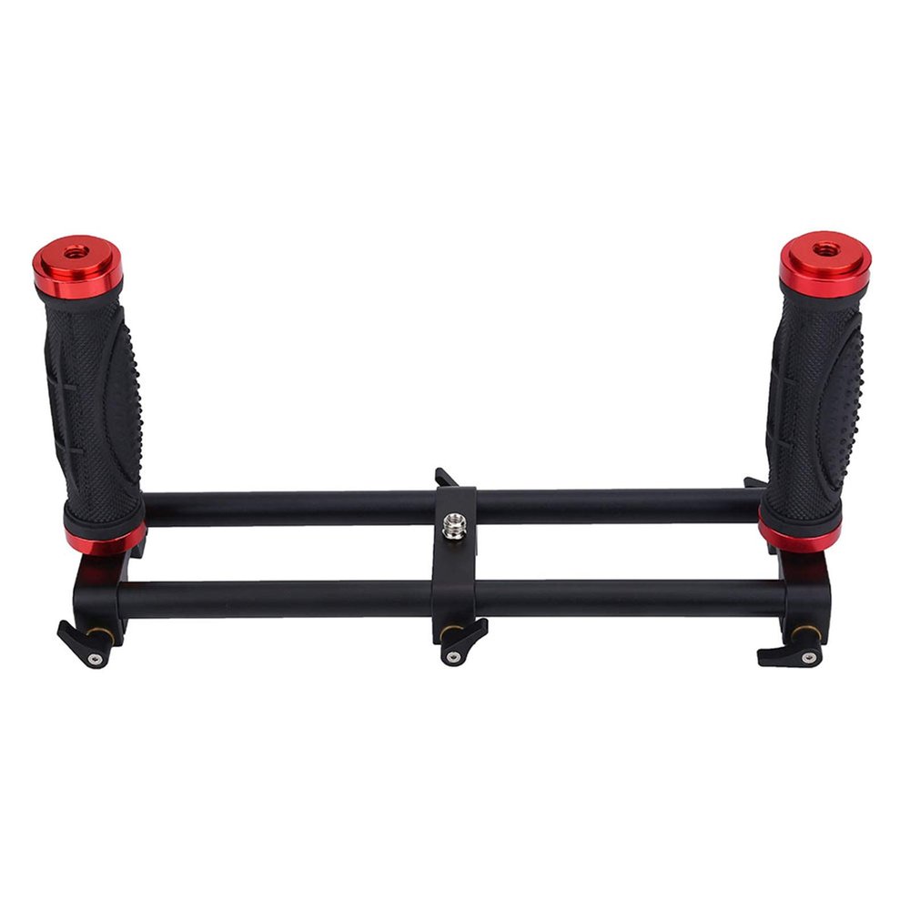 Camera Dual Grip Extender Handle Gimbal Stabilizer Rig Accessory