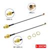 FTOMIKA Connector RF1.13 Coaxial Cable Female Pigtail 1.13mm for W/i/Fi an/te/na 5cm 10cm 15cm 30cm(SMAK-IPX1,Length-20cm) view 2