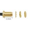 FTOMIKA Connector RF1.13 Coaxial Cable Female Pigtail 1.13mm for W/i/Fi an/te/na 5cm 10cm 15cm 30cm(SMAK-IPX1,Length-20cm) view 4