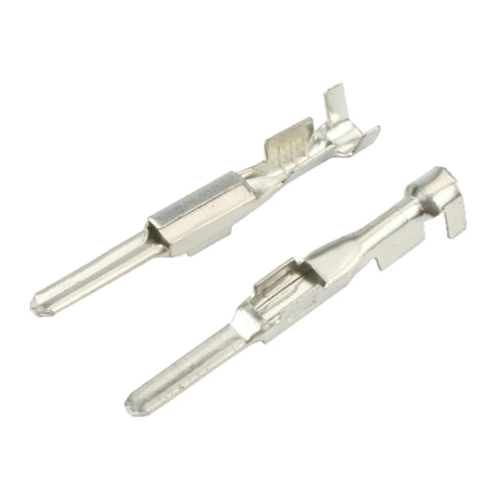 100 PCS 2.2 Series Car Fuse Box Terminal Spring Male Terminal Block DJ611-2.2A ST740673-3 8100-0457 8100-0458