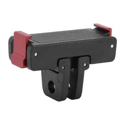 Action Camera Magnetic Adapter Bracket, 1/4 Inch Screw Arrow Storage Case ABS Aluminum Alloy Action Camera Magnetic Adapter for 3