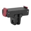 Action Camera Magnetic Adapter Bracket, 1/4 Inch Screw Arrow Storage Case ABS Aluminum Alloy Action Camera Magnetic Adapter for 3 view 1