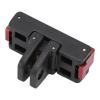 Action Camera Magnetic Adapter Bracket, 1/4 Inch Screw Arrow Storage Case ABS Aluminum Alloy Action Camera Magnetic Adapter for 3 view 3