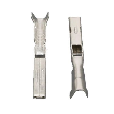 100 PCS 1.5 Series Connector Terminals DJ621-F1.5x0.6A Copper Plated Plug Socket Terminal 7116-1300