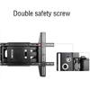 Tv Rack Wall Mount, Swivels Tilts TV Mount Bracket, For32-65Inch Flat TVs,Up to 50kg TV Bracket view 4
