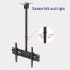 Universal TV Stand tv Wall Mount Tilt Swivel TV Ceiling Mount, Fits Most 32-60 Inches TV Bracket, with Loading 110 Lbs, Max 600x400mm view 3