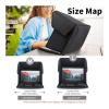 1 set of outdoor heat-insulating office laptop sun visor table curtain for outdoor work. Foldable computer shielding cover 12-16 inches, suitable for various laptop anti-glare designs view 3