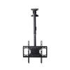 Adjustable TV Stand Wall Mount Ceiling Bracket for Most 32 65" LCD Tilt Swivel Teles Design 1m Length (1m) view 1