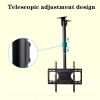 Adjustable TV Stand Wall Mount Ceiling Bracket for Most 32 65" LCD Tilt Swivel Teles Design 1m Length (1m) view 3