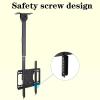 Adjustable TV Stand Wall Mount Ceiling Bracket for Most 32 65" LCD Tilt Swivel Teles Design 1m Length (1m) view 4
