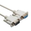 VCALDGFZ 9 Pin RS232 Serial Cable Male to Female PC Converter Extension 9Pin Adapter Cable 1.5m/3m(1m,Male to Male) view 2