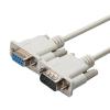 VCALDGFZ 9 Pin RS232 Serial Cable Male to Female PC Converter Extension 9Pin Adapter Cable 1.5m/3m(1m,Male to Male) view 3