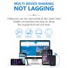 4G 5G Mobile Router with SIM Card Slot, 300Mbps Mobile Hotspot Up to 10 Connected Devices, 2100mAh Portable Hotspot Device with LED Display Screen, for Travel Outdoor view 3