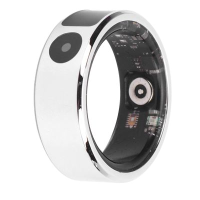 Smart Ring for Women & Men, 5ATM Water Proof Fitness Ring with Charging Case, Multi Sport Modes Fitness Tracker with Step Counter, Health Tracker for Sports Running Stylish (Size 9)