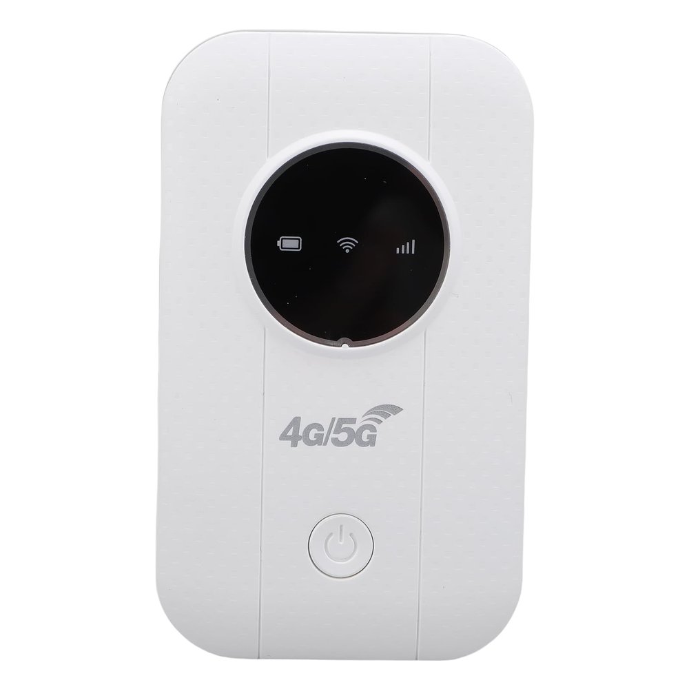 4G 5G WiFi Mobile Hotspot, LTE USB Modem with SIM Card Slot, Supports 300Mbps, 10 Device Connectivity, Portable Travel Router for Smartphone Tablet Laptop