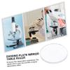 BUGUUYO Microscope Micrometer with Net Shaped Eyepiece Ruler Glass Calibration Tool for Objective Lens Measurement Quick Installation Compatible with Various Microscopes view 4