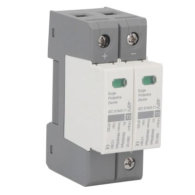 2P Photovoltaic DC Voltage Protective Device Lightning Protection Circuit Breaker 500VDC 2040KA for Solar Power System