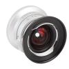 12mm F2.0 Lens, APS C Large Aperture Cameras Lens, Manual Focus, Multi Layer Anti Reflective Coating Lens with RF Mount for R7 R10 R50 R100 (Silver) view 1