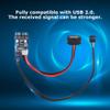 Mtlavishness High Performance USB 2.0 Hub with Enhanced Power Supply and Compatibility for Eanding USB Ports in Multiple Devices This USB 2.0 hub Features a Fast and Compatible view 2