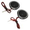 2Pcs 150W Black Aluminium Car Tweeters, 25mm Compact HiFi Dome, Wide Frequency Range 80Hz 22KHz, Installation for All Car Sound, Crisp Sound Reproduction view 2
