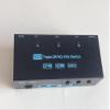 8K/4K KVM Switch 3 Monitors 3 Computers Triple Monitor 3 Port 2 Displayport 1.4 and HDMI 2.1 USB 3.0 KVM Switches, DP 1.4 Supports 8K@30Hz/4K@144Hz, HDMI Supports 8K@60Hz /4K@120Hz with Wired Remote view 2
