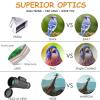 Monoculars Telescope High Power 50x60 High Power Monocular, BAK4 Prism Monocular Waterproof Monocular Scope with Smartphone Holder & Tripod, Suitable for Watching Mountain Binoculars view 3