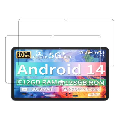BOVUGAC [2 Pack] Screen Protector for JJGJ TAB10/P30 Tablet 10 Inch Tempered Glass Film, Screen Protector for JJGJ P30 Tablet Anti-Scratch & Sensitive & 9H Hardness