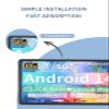 BOVUGAC [2 Pack] Screen Protector for JJGJ TAB10/P30 Tablet 10 Inch Tempered Glass Film, Screen Protector for JJGJ P30 Tablet Anti-Scratch & Sensitive & 9H Hardness view 3