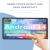 BOVUGAC [2 Pack] Screen Protector for JJGJ TAB10/P30 Tablet 10 Inch Tempered Glass Film, Screen Protector for JJGJ P30 Tablet Anti-Scratch & Sensitive & 9H Hardness view 4