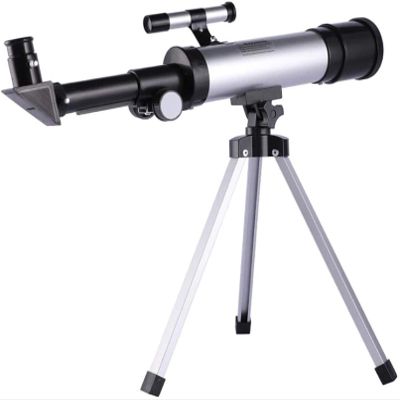 High Power Astronomical Telescope with Tripod for Kids & Beginners, Astronomical Refracting Telescope with A Finder Mirror for Stargazing Binoculars