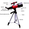 High Power Astronomical Telescope,300mm Focal Length 70mm Aperture Refractor Monocular Telescope 150X Lens with Tripod for Beginners Kids Sky Stars Watching Binoculars view 3