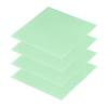 PATIKIL Thermal Pads 100x100x0.3mm, 4 Pack Silicone Cooling Thermal Pad for CPU GPU IC PCIe M.2 2280 SSD NVMe Heatsink, Green view 1