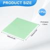 PATIKIL Thermal Pads 100x100x0.3mm, 4 Pack Silicone Cooling Thermal Pad for CPU GPU IC PCIe M.2 2280 SSD NVMe Heatsink, Green view 2