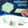 PATIKIL Thermal Pads 100x100x0.3mm, 4 Pack Silicone Cooling Thermal Pad for CPU GPU IC PCIe M.2 2280 SSD NVMe Heatsink, Green view 3