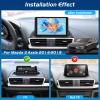 [4+64G] NHOPEEW Car Radio for Mazda 3 Axela 2014-2019 with Wireless Carplay and Android Auto - 9 Inch HD Touchscreen Android Car Stereo - EQ Audio/WiFi/GPS/SWC/Bluetooth + AHD Backup Camera view 2