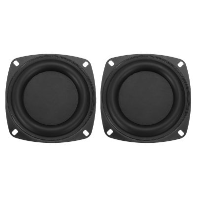 MECCANIXITY 2Pcs Passive Radiator 4 Inch Woofer Vibrating Membrane, Rubber Vibration Diaphragm Plate Subwoofer for Bass Speaker Replacement, DIY