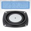 MECCANIXITY 2Pcs Passive Radiator 4 Inch Woofer Vibrating Membrane, Rubber Vibration Diaphragm Plate Subwoofer for Bass Speaker Replacement, DIY view 4