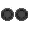 MECCANIXITY 2 Pcs Passive Radiator 4 Inch Round Woofer Vibrating Membrane, Rubber Vibration Diaphragm Plate Subwoofer for Bass Speaker Replacement, DIY view 1