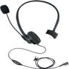 CENMIGO Over The Ear Ptt Mic Earpiece Two Way Radio Headset with Boom Mic Overhead Headphone for Walkie Talkie (Single Sided,Black,Wired,2 Pin) (1 Pack) view 1