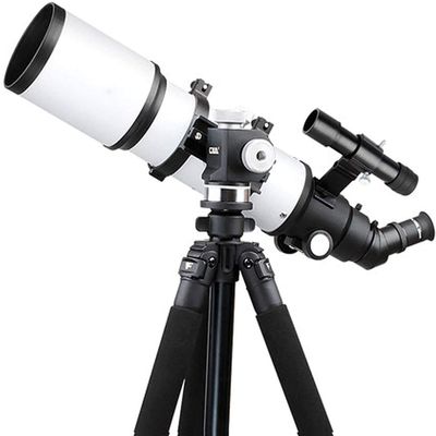 Monoculars Telescope High Power 80mm Refractor Telescope with Tripod & Finder Scope,with Low Light,with Smartphone Adapter,Backpack and Moon Filter Binoculars