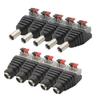1/2/5Pair 2.1x5.5mm DC Power Male Female Wire Connector No Screw Push Type 5.5 * 2.1mm DC Jack LED Strip CCTV Camera Adapter(5Pairs) view 1