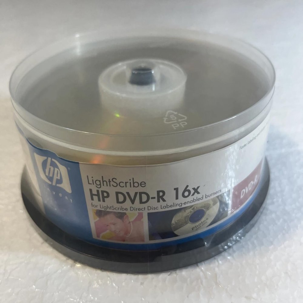 INTERWEB Replacement for HP DVD-R Lightscribe Media 15 Pack Spindle 4.7GB 16X 120 min