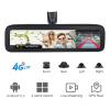 360 Degree Dash Cam 4 Channel Front Rear Side dashcam Rearview Mirror car Camera GPS Navigation ADAS 4G LTE Dash Camera with Android 10.0 OS Streaming Media Mirror DVR (Rearview Mirror Mount) view 3