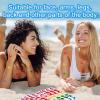 210pcs Tanning Sunbathing Stickers, Self-Adhesive Sunbathing Tan Sun Tattoo Sticker for Body Face Sunbed Decal Tanning Beds Heart Lip Star Butterfly Styles for Adults & Kids Summer Beach Accessories view 4