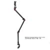 3 Section Articulating Arm, C Clamp Overhead Camera Mount Desk Stand Adjustable Articulated Arm with 1/4in 3/8in 5/8in Screw, 360 Ball Head view 2